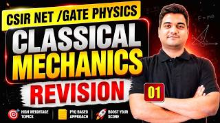 CSIR NET Physics | Classical mechanics Revision | Lagrangian dynamics -1 | GATE physics Preparation