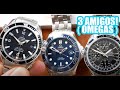 Three Classic Omega Watches - Planet Ocean, Seamaster 300 &amp; Speedmaster Triple Date