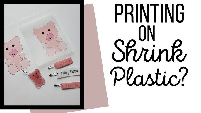 How to Print on Shrink Plastic : DIY Custom Pins 