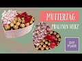 Last Minute Muttertags Geschenk / Geschenk zum Muttertag DIY / schnell / Mitbringsel mit Schokolade