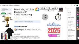 [NEW2025] Monitoring Multiple Projects with Cloud Monitoring || #qwiklabs || #GSP090 || Lab Solution