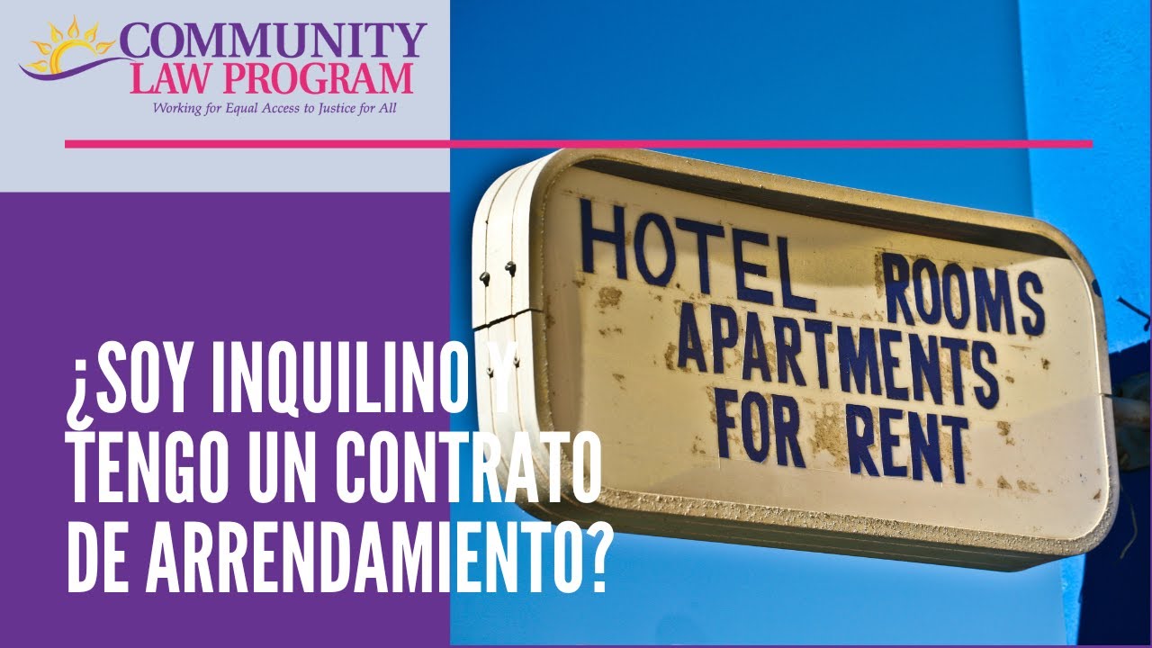 ¿SOY INQUILINO YTENGO UN CONTRATODE ARRENDAMIENTO? ⚖️🏨