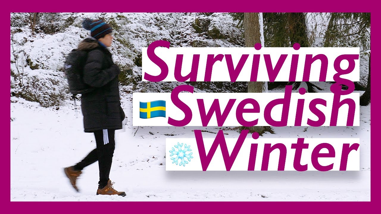 How to survive Swedish winter 🇸🇪🥶