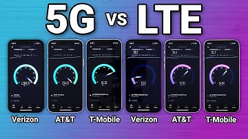 iPhone 12 5G vs LTE on Verizon, AT&T, and T-Mobile!