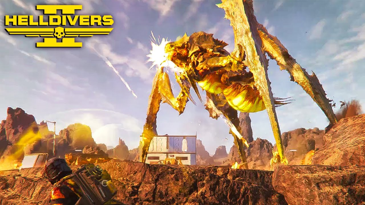 NEW Thermite Grenade After Update Destroys Titan in Helldivers 2