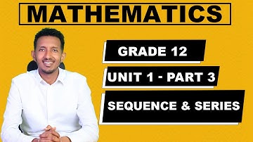 Grade 12 Mathematics Unit 1 The Sigma Notation and Partial Sum Part 3