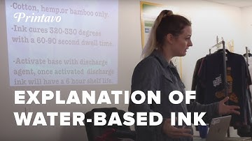 How Does Water-Based & Discharge Ink Work? - Screen Printing Tips