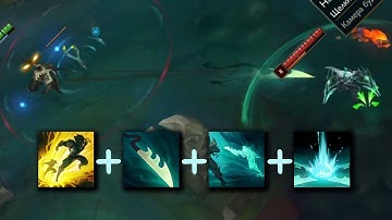 pyke: Q + Flash + E + R