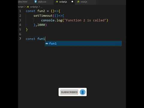 Asynchronous javascript Example | Callback Functions | #shorts #javascript