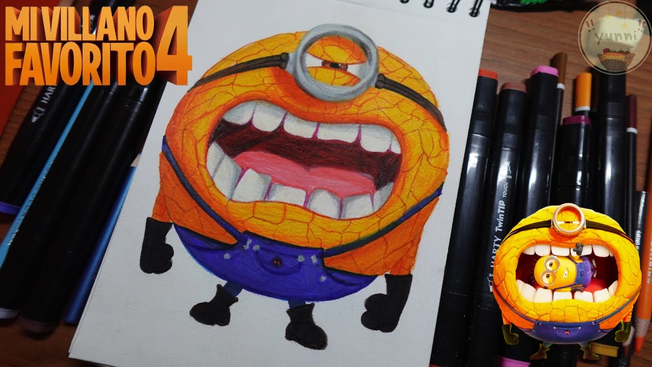 Dibujando a MEGA JERRY | MI VILLANO FAVORITO 4 | 