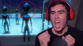 ALIENS SHOWED UP AT MY HOUSE AT NIGHT &amp; SHOWED ME HOW FREAKY THEY CAN REALLY GET | Free Random Games