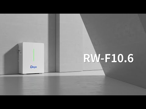 Аккумулятор Deye RW-F10.6, видео 1