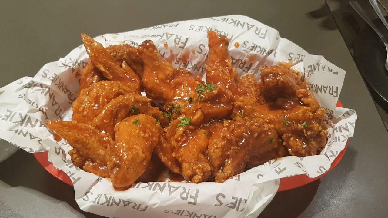Delicious Chicken Wings at Frankie's New York Buffalo Wings