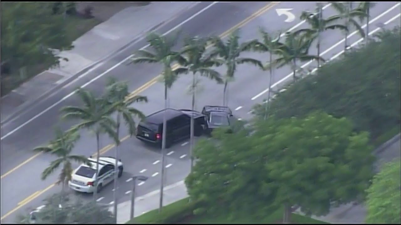 Police chase involving Corvette ends in Pompano Beach - YouTube