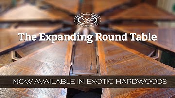 The Expanding Round Table | Robert Jupe Table | 100 Years in the Making