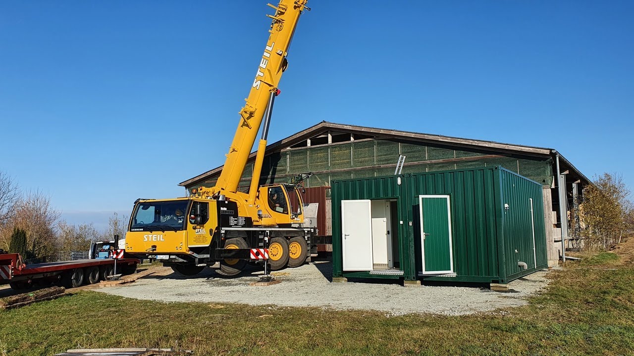 Zerwirk- und Kühlkammer in Containerbauweise 6.06x4.88m (Wildkühlsysteme.de)