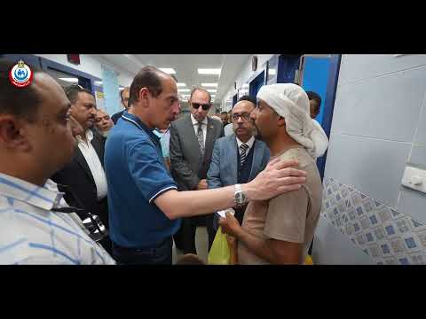 نائب وزير الصحة د عمرو قنديل يتفقد عددا من المستشفيات بالصعي