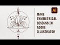 How I create Symmetrical Designs with Brushes and the Transform Tool in Adobe Illustrator