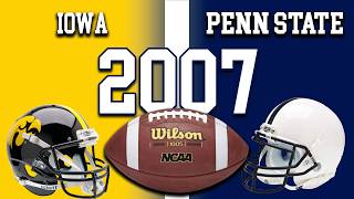 Iowa at Penn State 2007 FULL GAME