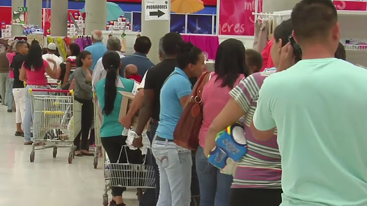 Crisis en Venezuela por falta de comida y artículos de primera necesidad