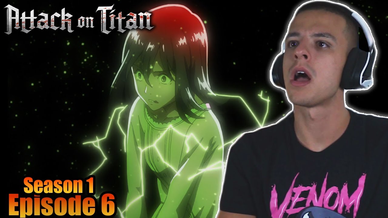 MIKASA IS AWESOME! Attack On Titan Series 1 Episode 6 REACTION!