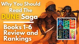 Why You Should Read The Original DUNE Saga by Frank Herbert | Book 1-6 Review and Rankings