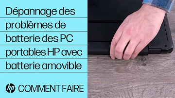 Où trouver Référence batterie PC HP ?