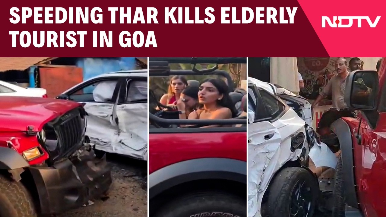 Goa Thar Crash | Elderly Tourist's Goa Tour Ends In Deadly Collision With Speeding Thar