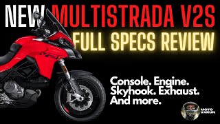 ALL NEW Multistrada V2S 2023 | Things you should know | Full Specs Review | Best Tourer ever?