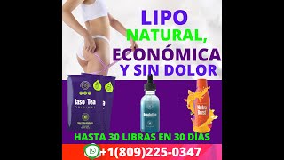 Uso Kit Perdida de peso Paso a Paso Iaso Tea Resolution Nutraburst TLC