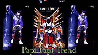 Papi Papi song 🤘 || TREND 🤩 Bizzey - Traag ft. Jozo & Kraantje Pappie || Free Fire Status Resimi