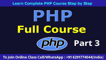 PHP Full Course | PHP for Beginners | PHP Complete Course |  PHP Tutorial | PHP Comments