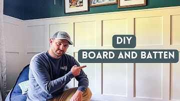 Easy board and batten walls you can DIY