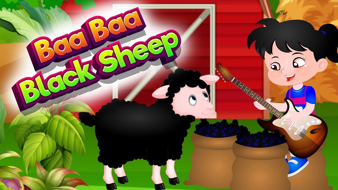 Baa Baa Black Sheep happy kids playing song nursery rhymes YouTube Baa Baa Black Sheep happy kids playing song nursery rhymes YouTube