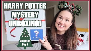 HARRY POTTER MYSTERY UNBOXING! | 12 Days of Vlogmas 2020, Day 7