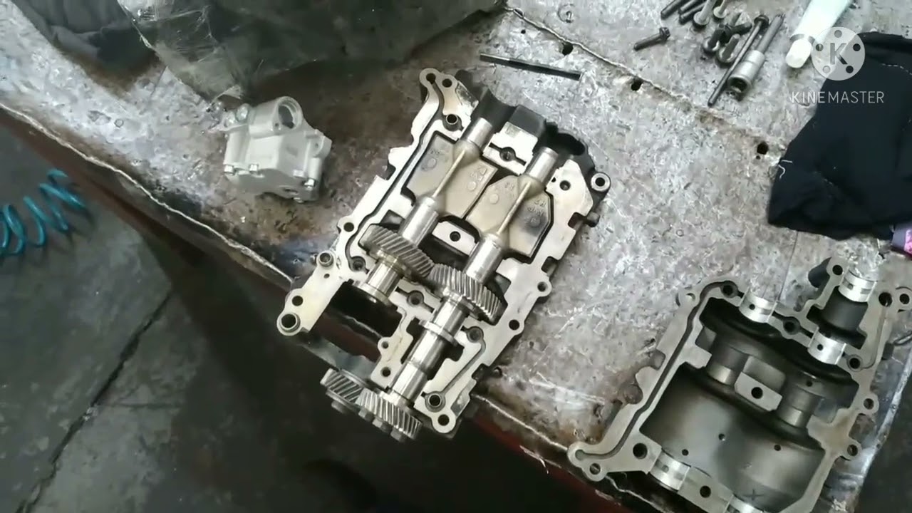 Montagem do motor da Amarok 2.0 16v biturbo!!ponto de compensador de massa e roda fonica!!!!Ep04/21