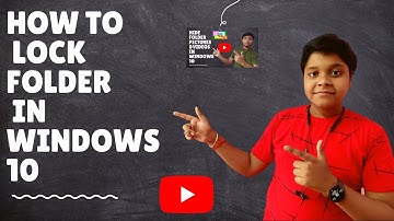 how to lock folder in windows 10 || Without any Software|| batch file ||in Hindi