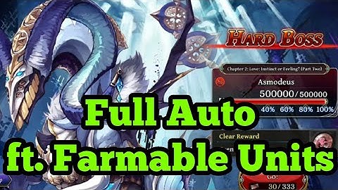 Asmodeus [HARD BOSS], Love: Instinct or Feeling? (Part 2) || The Alchemist Code Global