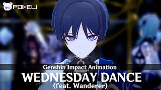 Wednesday Dance (feat. Wanderer)【 Genshin Impact Animation 】