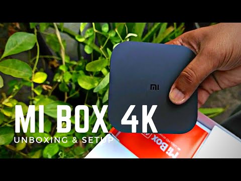 Xiaomi Mi Box 4K Unboxing and How To Setup With A 4K TV 