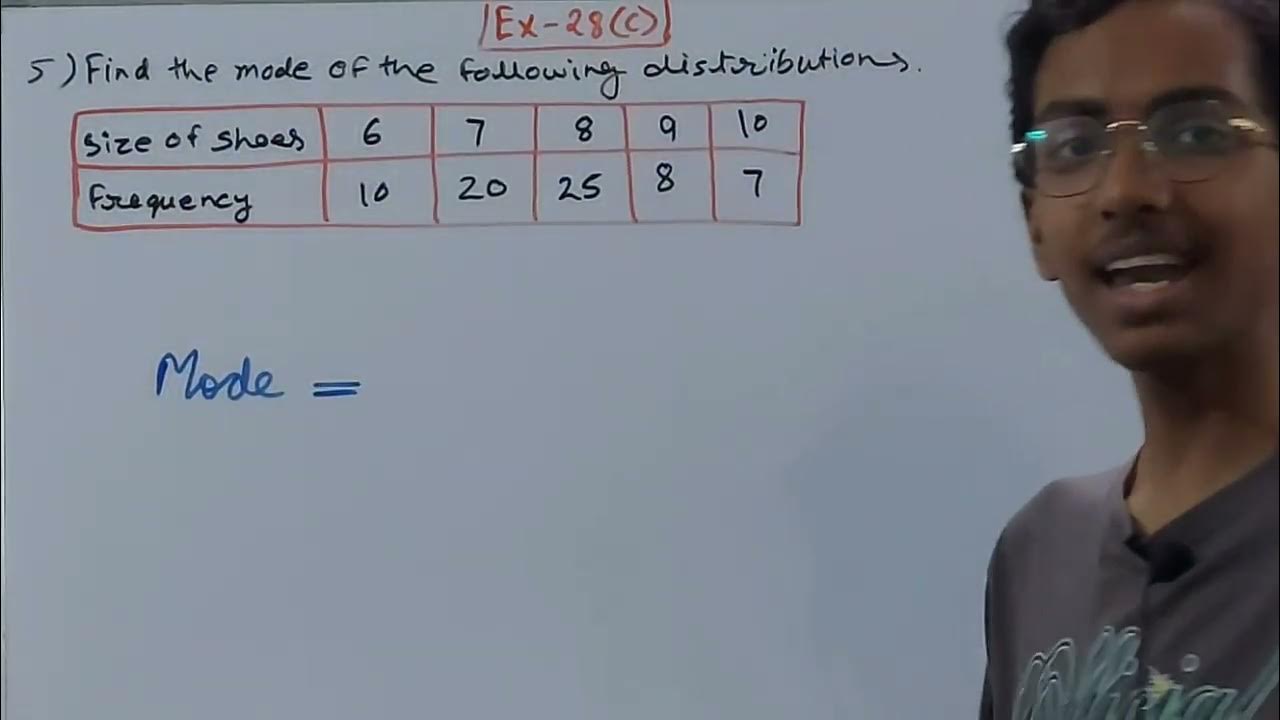 Q5 & 8 Ex 28C Data handling | ICSE Math Class 8 | S.Chand Solutions ...