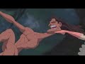 Jane flys off Tarzan’s back