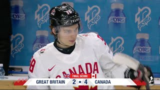 VEĽKÁ BRITÁNIA vs. KANADA | 2:4 | IIHF Majstrovstvá sveta 2024 - Highlighty zápasu