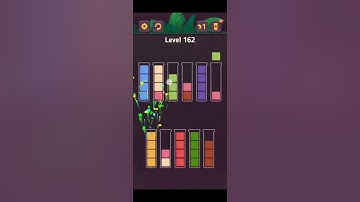 Complete Block King Sort Puzzle Level 161 to Level 164