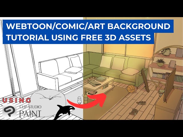 Scenic Background View - CLIP STUDIO ASSETS