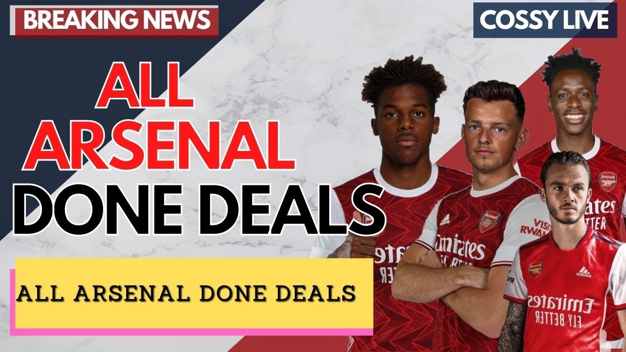ALL ARSENAL DONE DEALS AND CONFIRMED TRANSFERS Arsenal News Now