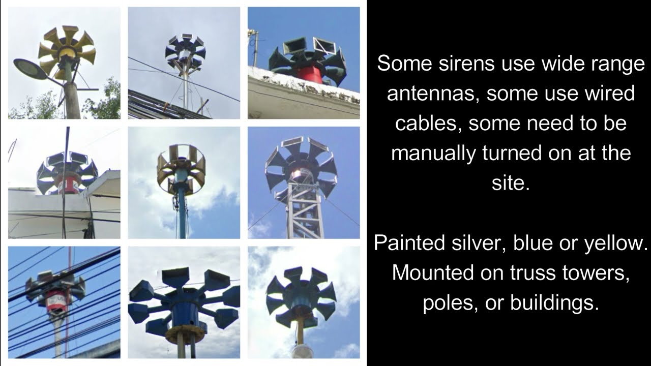 Philippines Emergency Sirens (The 3 Main Types in Luzon)
