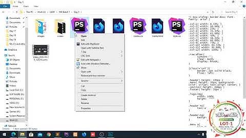 Web Design & Development Class Of LEDP (Day 20 Video)