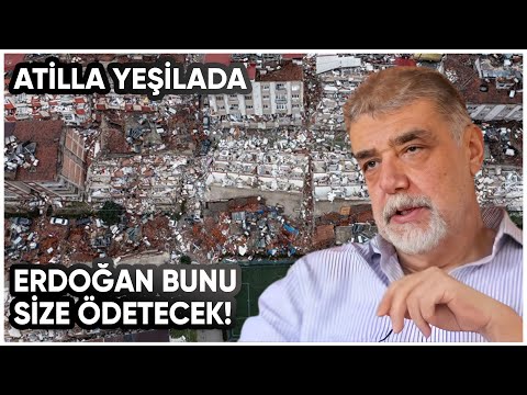 Depremin Faturası $100 Milyar.  Erdoğan Bunu SİZE Ödetecek!