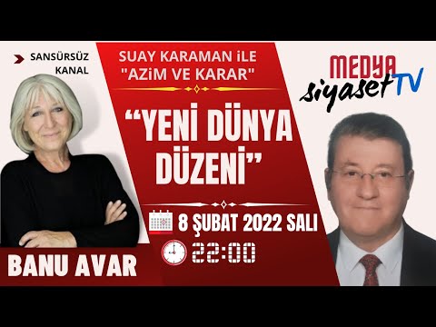 “Yeni Dünya Düzeni” Banu Avar & Suay Karaman